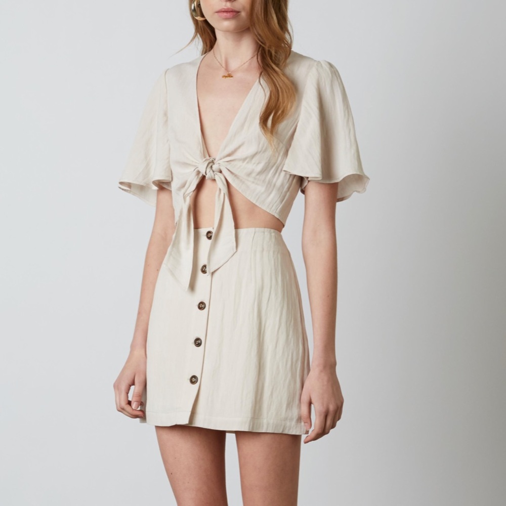 ✨SOLD✨ Sun Kissed Two Piece Tie Set - Picture 3 of 6